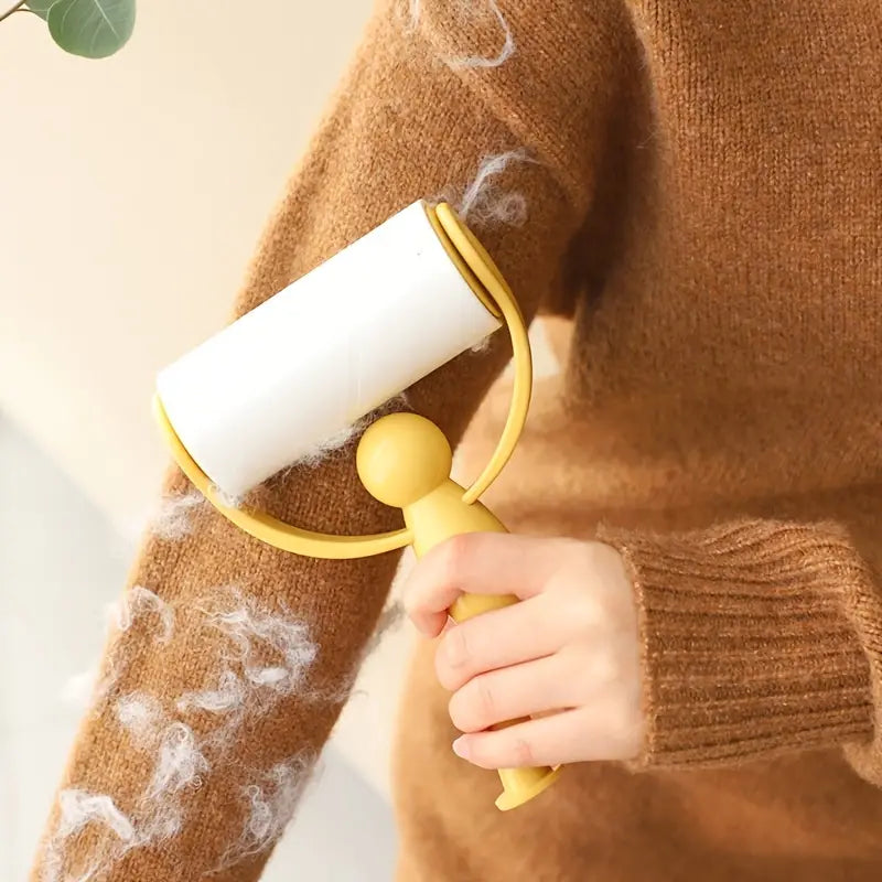 Humanoid Hair Cleaning Roller Brush Device (1pc)