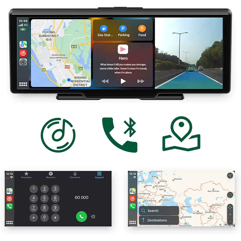 Car GPS with Touchscreen