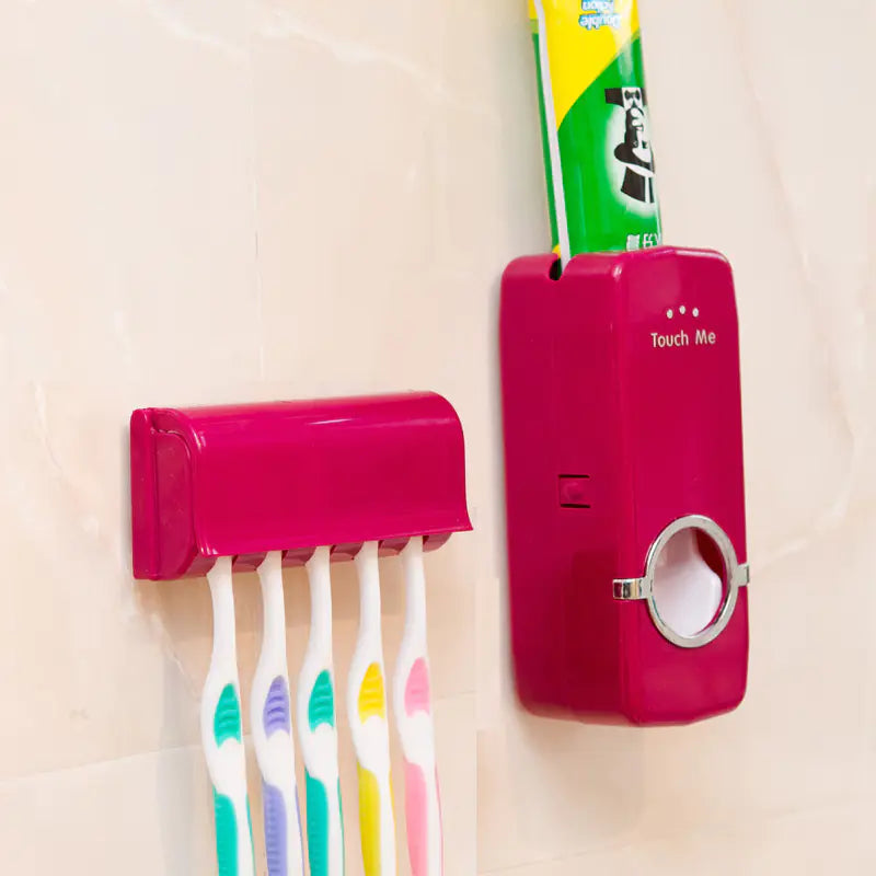 Wall-Mounted Toothpaste Dispenser Kit