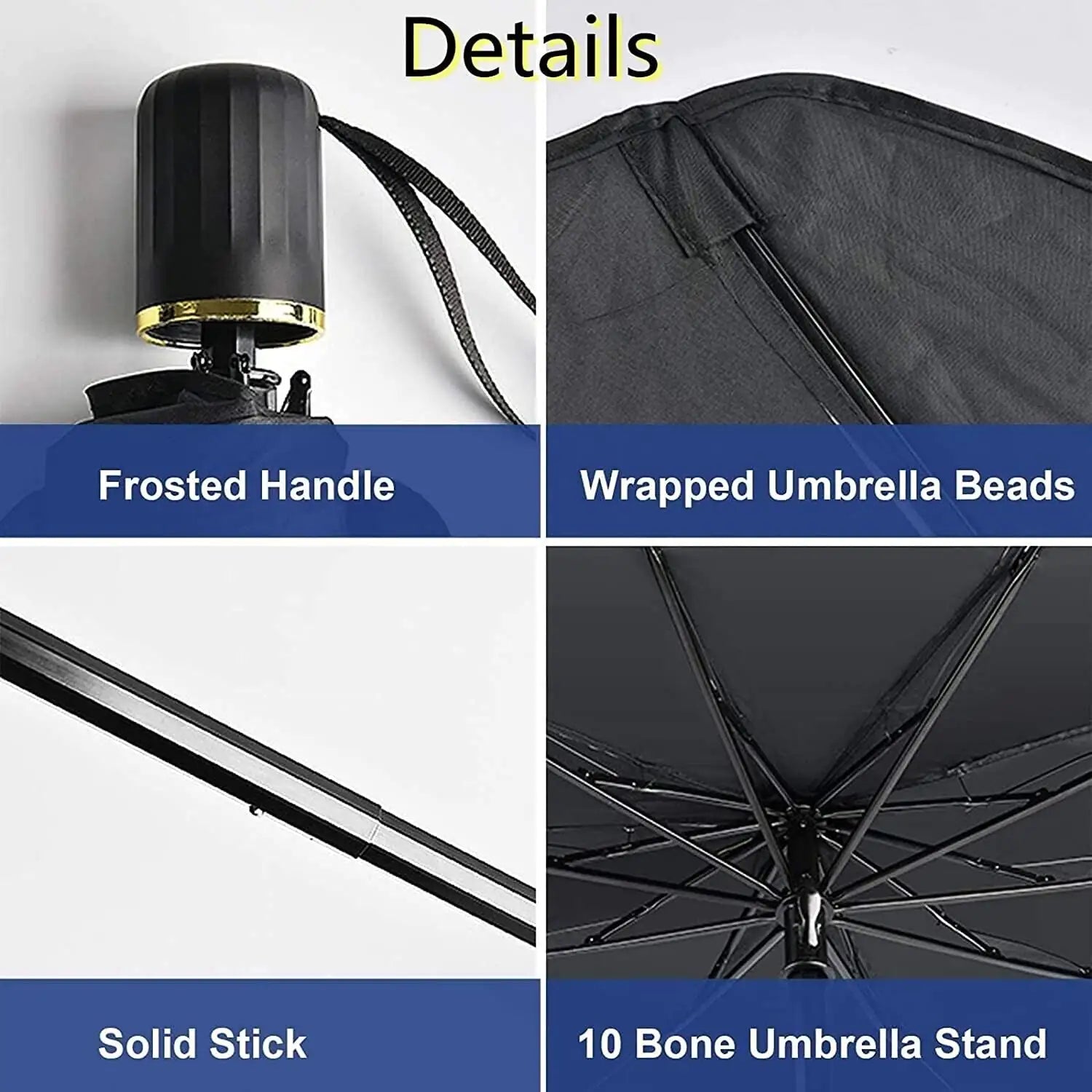 Windshield Sun Shade Foldable Umbrella