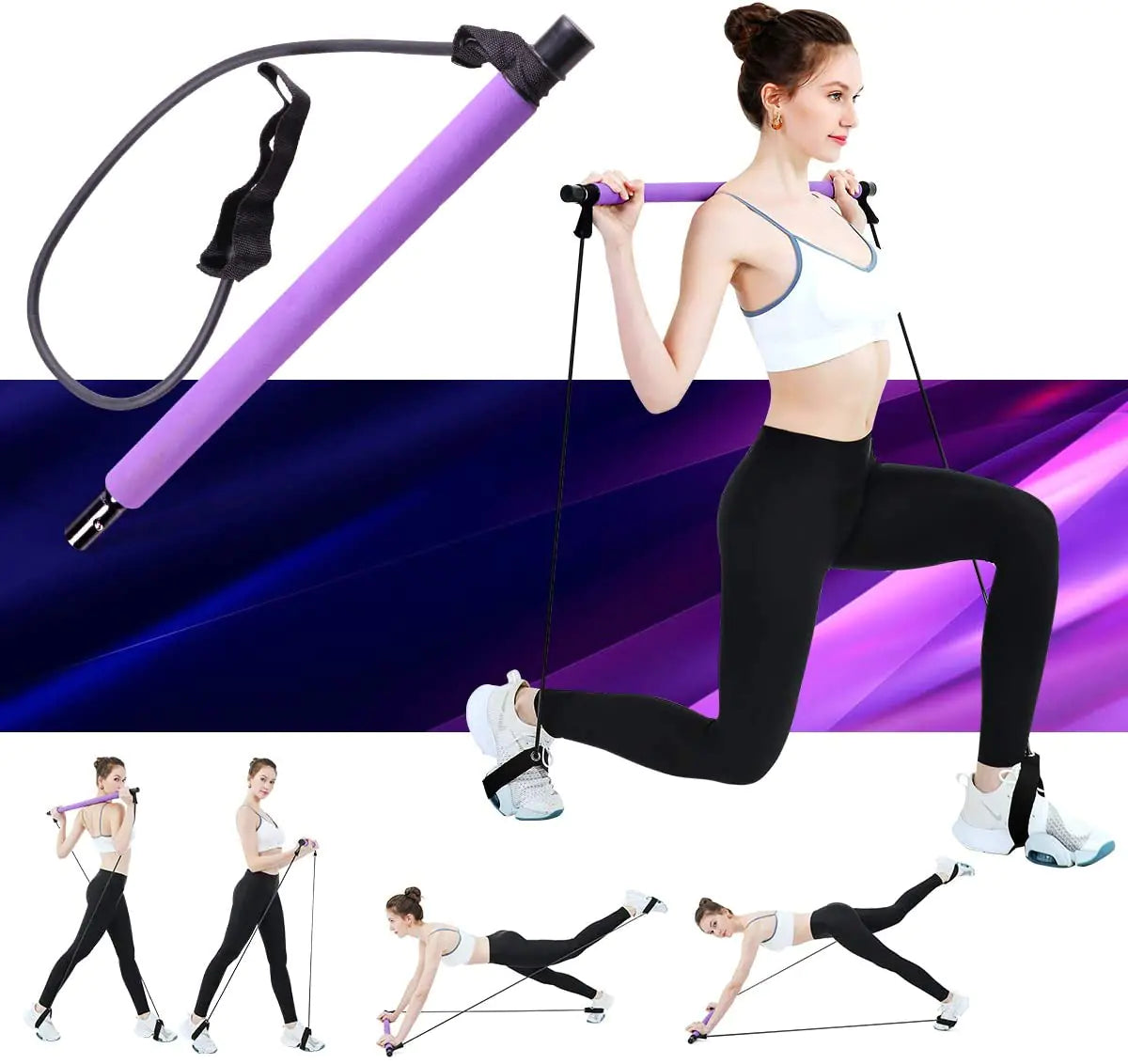 Portable Pilates Bar Kit