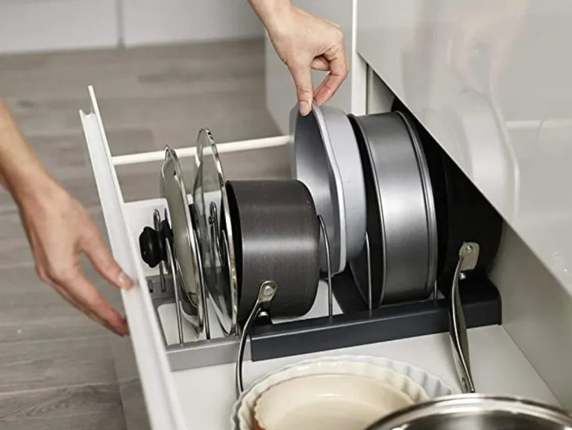 Pan Lid Organizer Rack