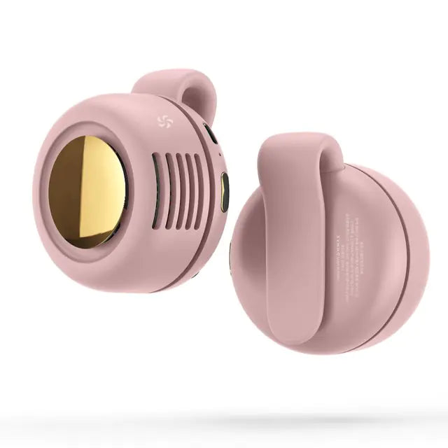 Mini Clip-On USB Hanging Neck Fan for Girls