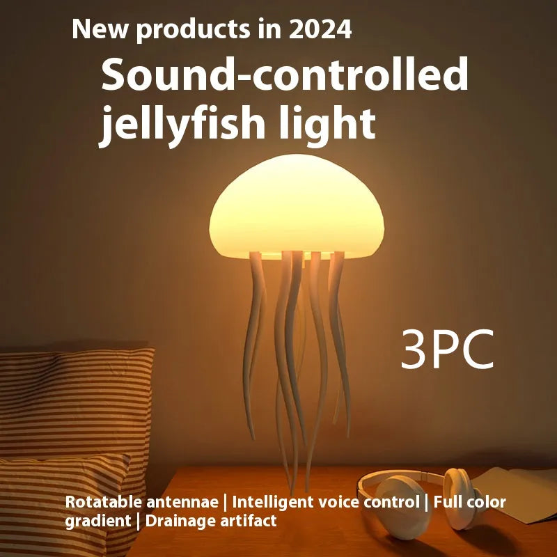 Jellyfish LED Lamp - Night Light & Decor