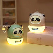 Mini Panda Night Light - USB Rechargeable Dorm Decor