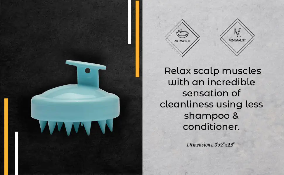 Hair Scalp Massager Shampoo Brush