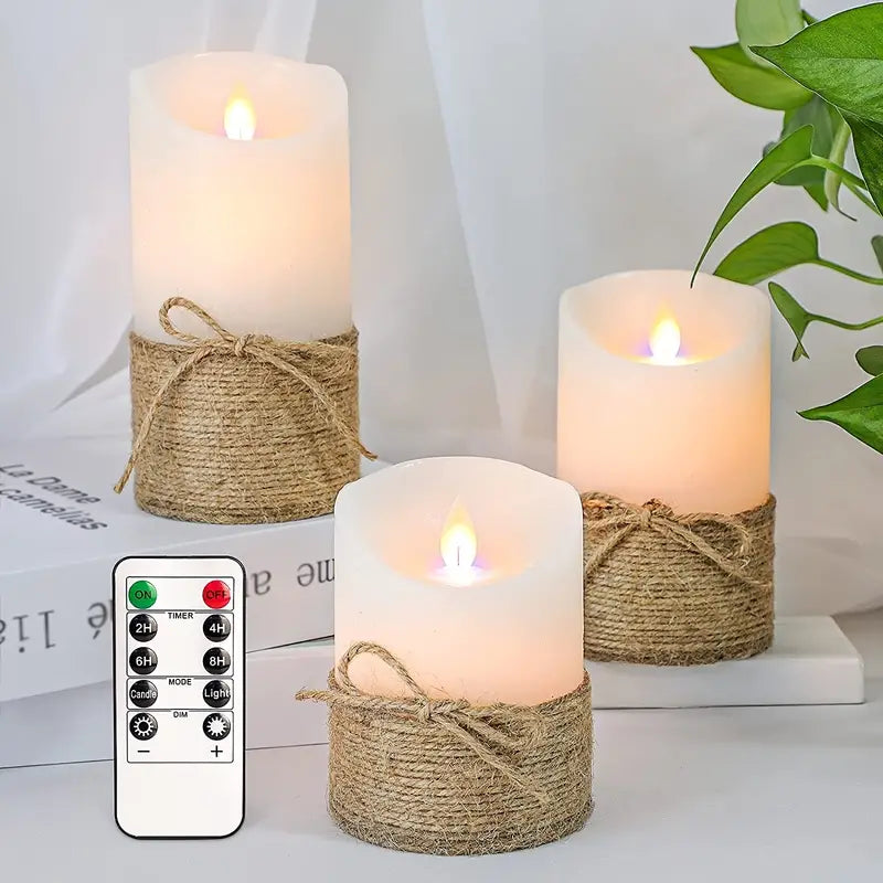 LED Flameless Candles with Remote