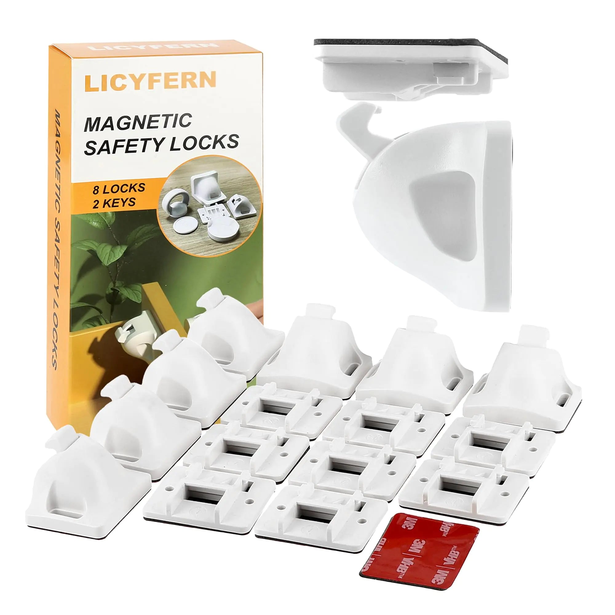 Magnetic Child Safety Cabinet Locks