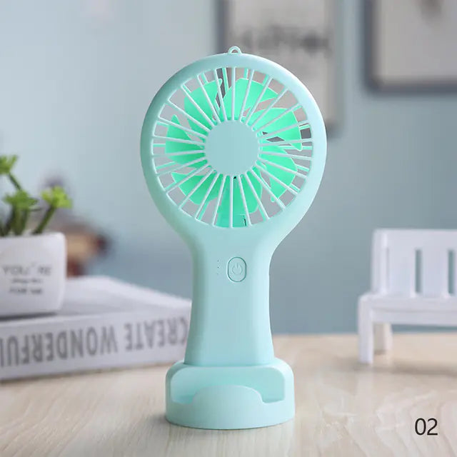 Mini USB Handheld Fan, Portable and Ultra Quiet