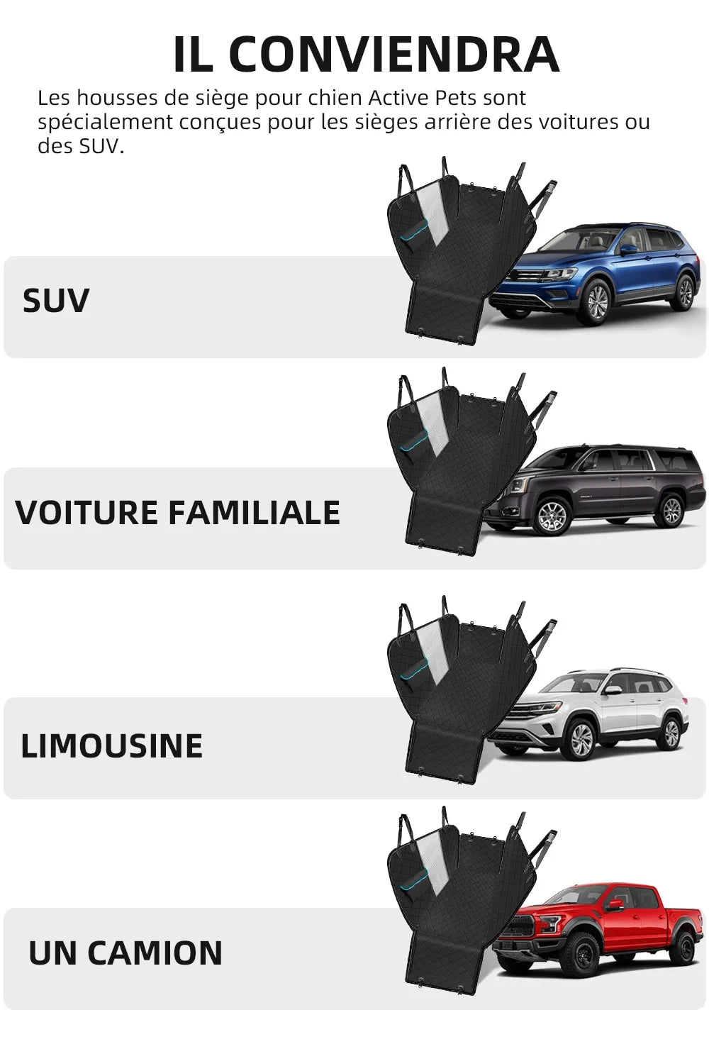 Dog Car Seat Cover Hammock