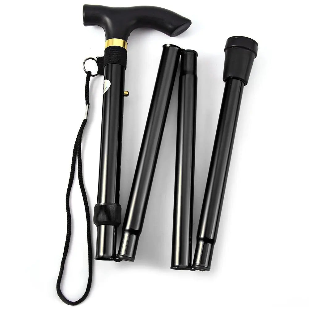 ComfyCane Foldable Walking Stick - Adjustable Aluminum