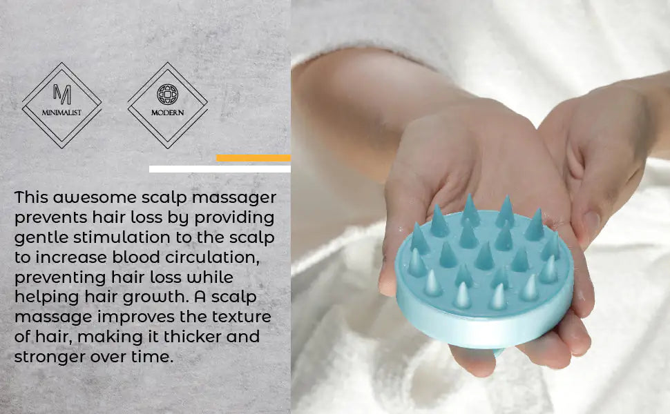 Hair Scalp Massager Shampoo Brush