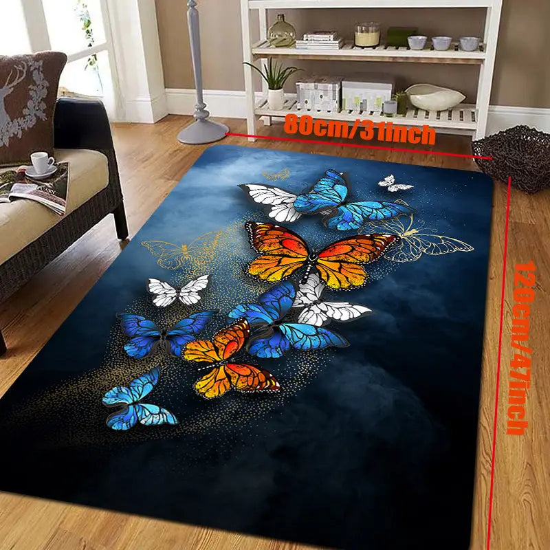Non-Slip Rug for Living Room & Bedroom
