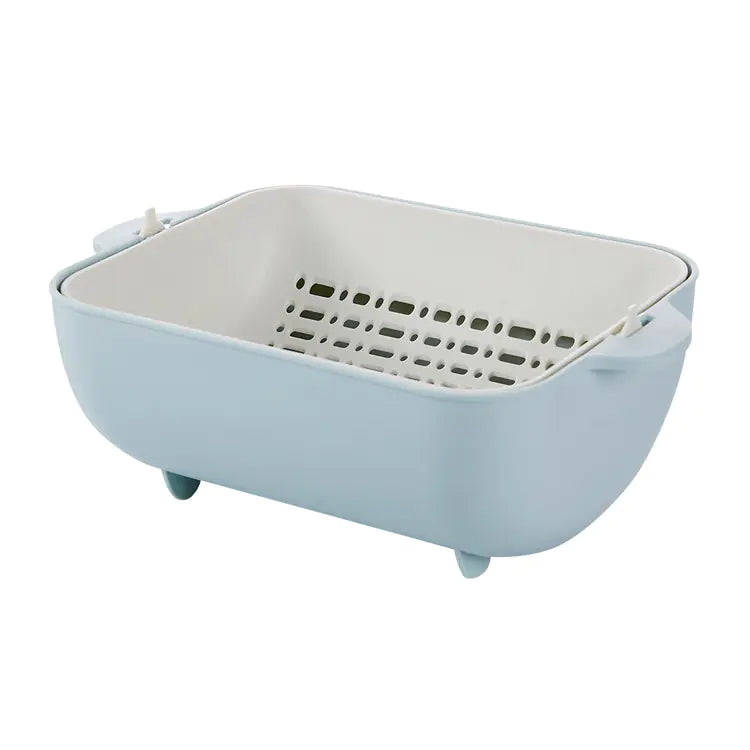 Drain Basket and Vegetable Washing Bowl