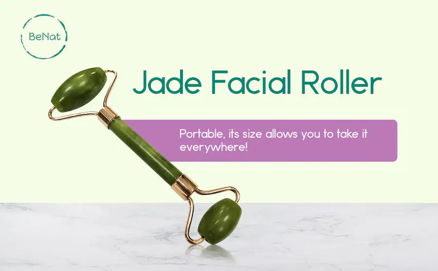Jade Face Roller & Gua Sha Set