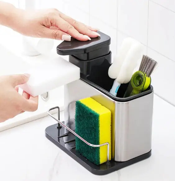 Soap Dispenser with Sponge Holder
