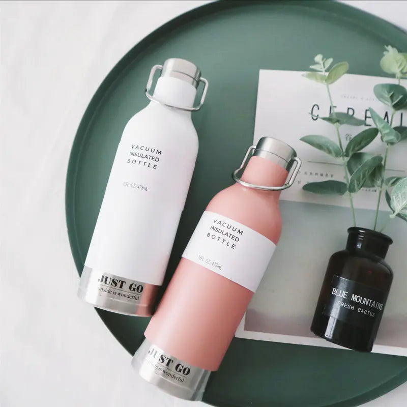 Nordic Vintage Insulated Stainless Steel Cup (Unisex)