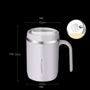 Insulated Coffee Mug with Lid - Portable Practical Gift