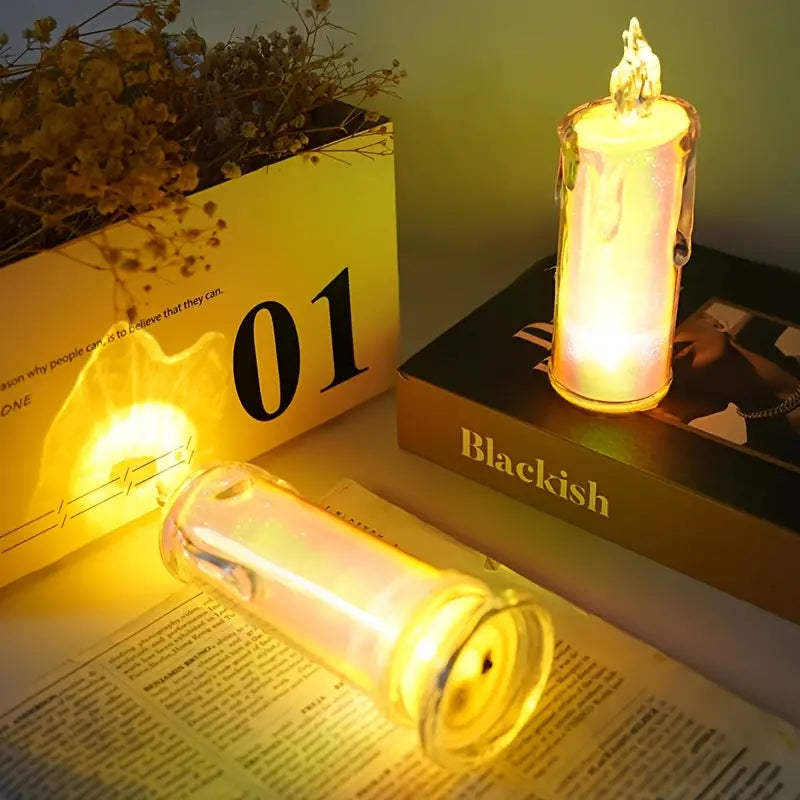 Battery Operated Candle Light for Indoor/Outdoor Decor