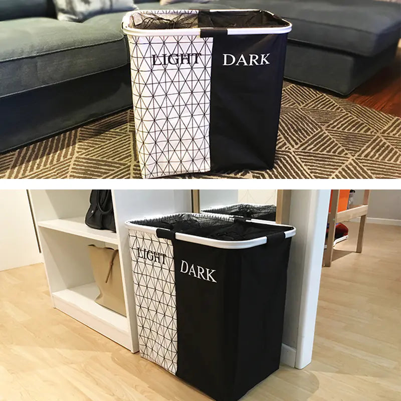 Foldable Laundry Basket with Handles