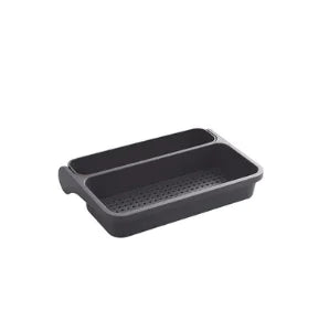 Kitchen No-Drill Collapsible Drain Rack for Vegetables