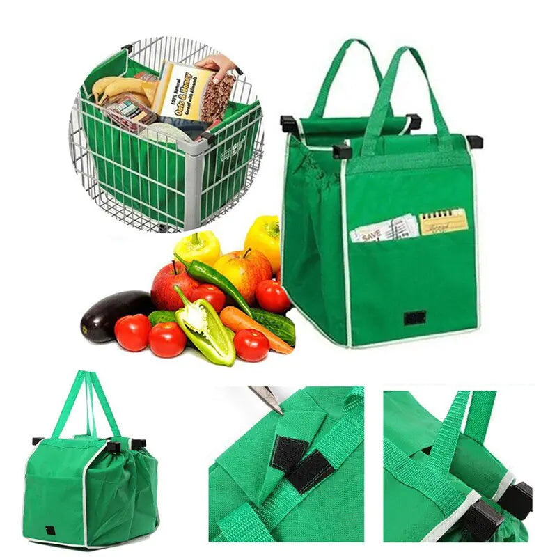 Eco-Friendly Large Capacity Foldable Trolley Bag