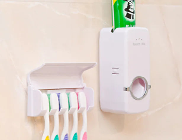 Wall-Mounted Toothpaste Dispenser Kit