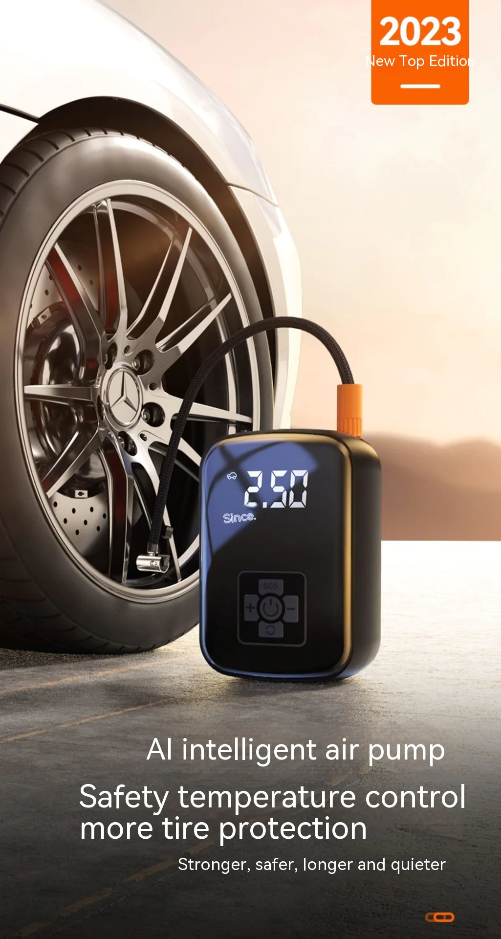 Portable Air Compressor Tire Inflator