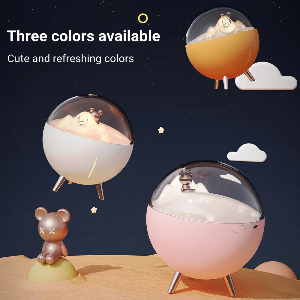 Adorable Space Bear Humidifier