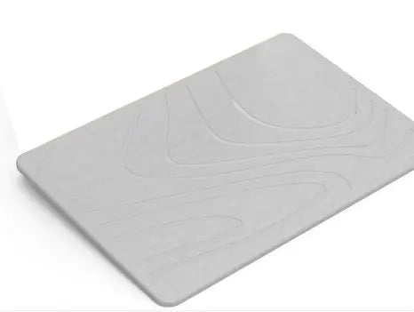 Absorbent Non-Slip Diatomite Stone Bath Mat