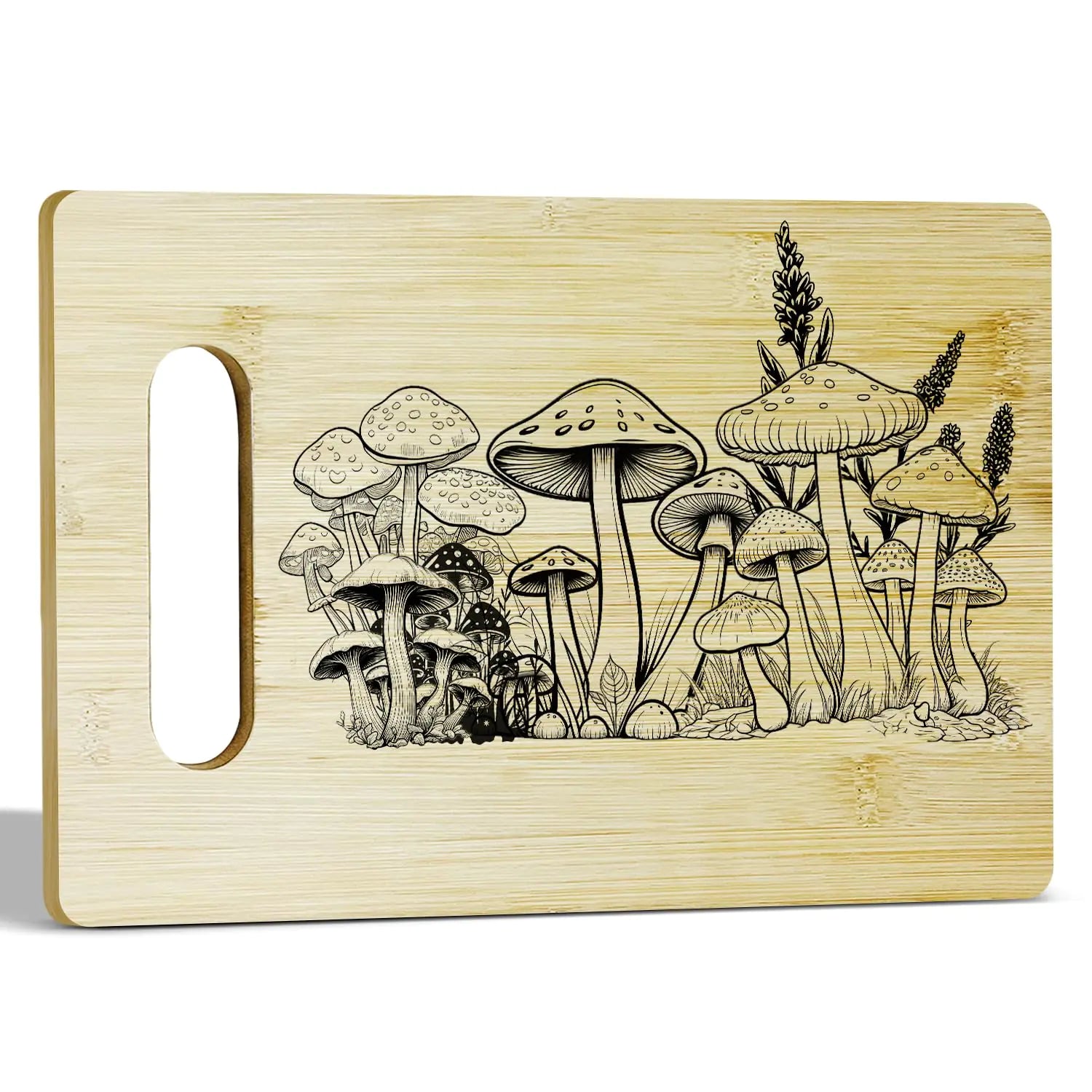 Mushroom Magic Bamboo Board