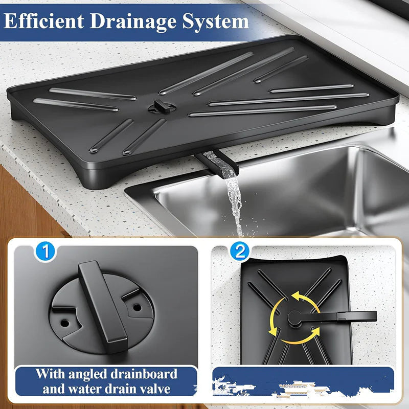 Roll-Up Over Sink Drying Rack