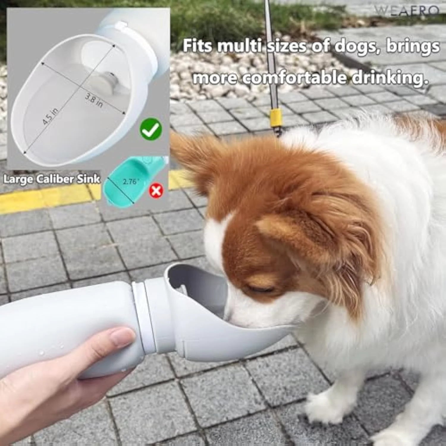 Portable Dog Water Bottle Dispenser