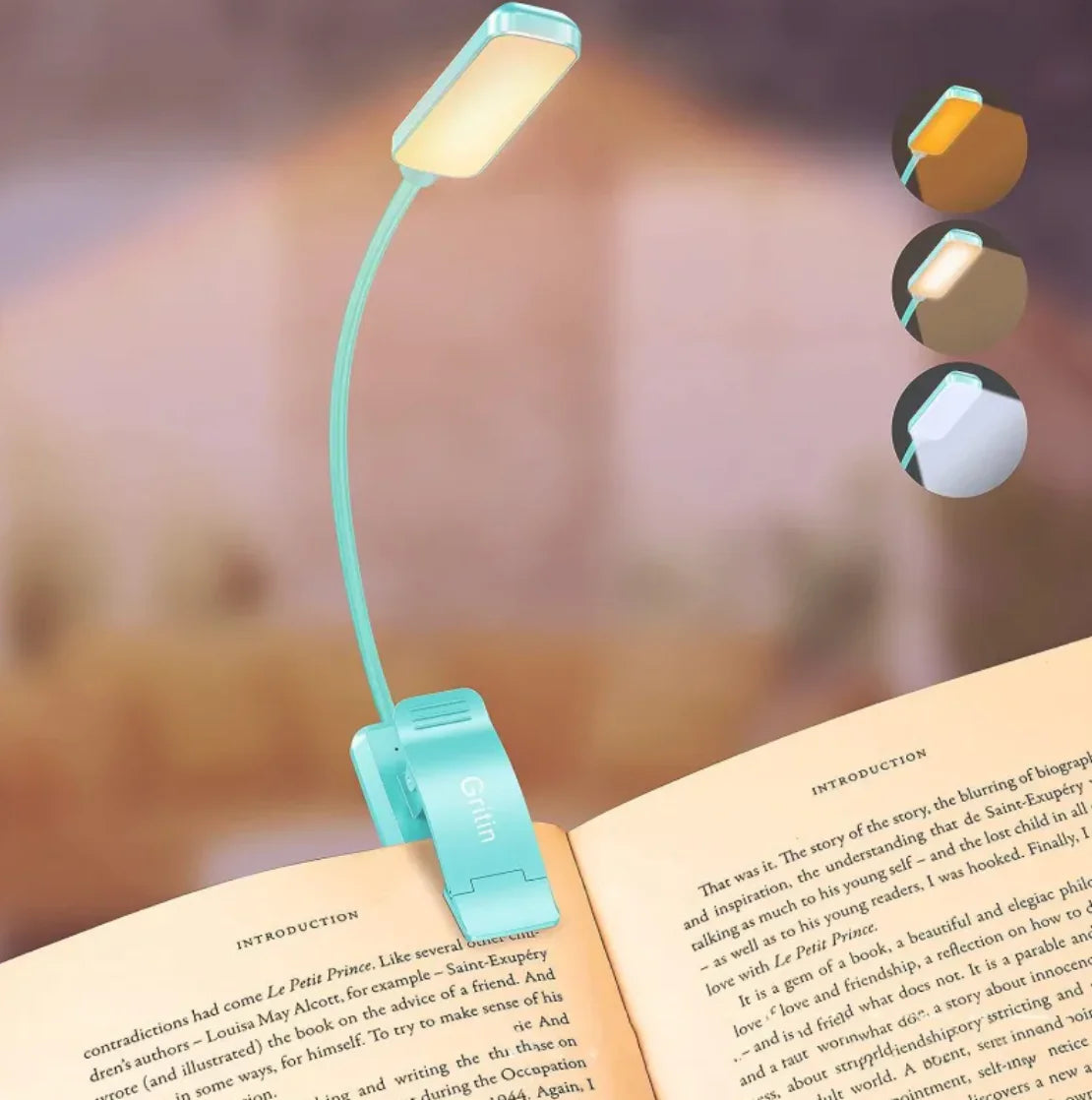 Minimalist Rechargeable Book Light