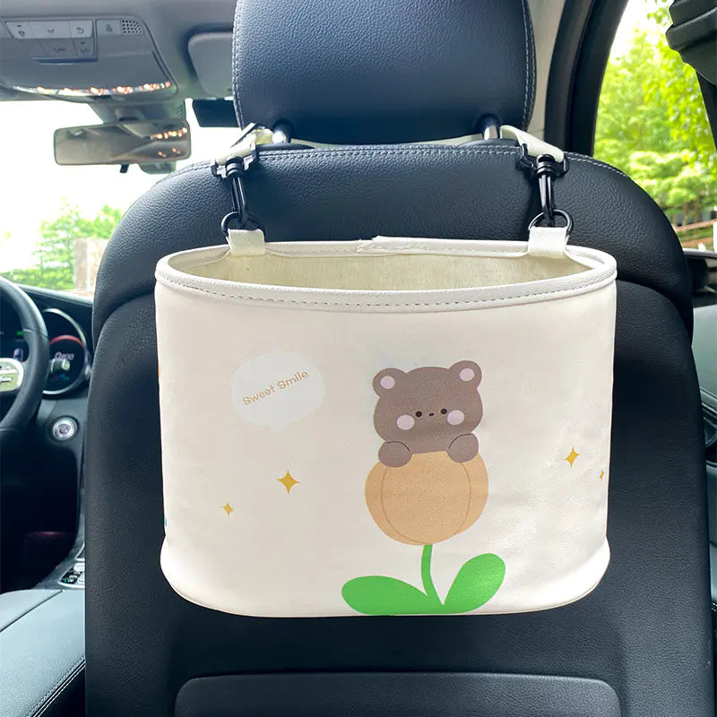 Car Seat Gap Trash Bin