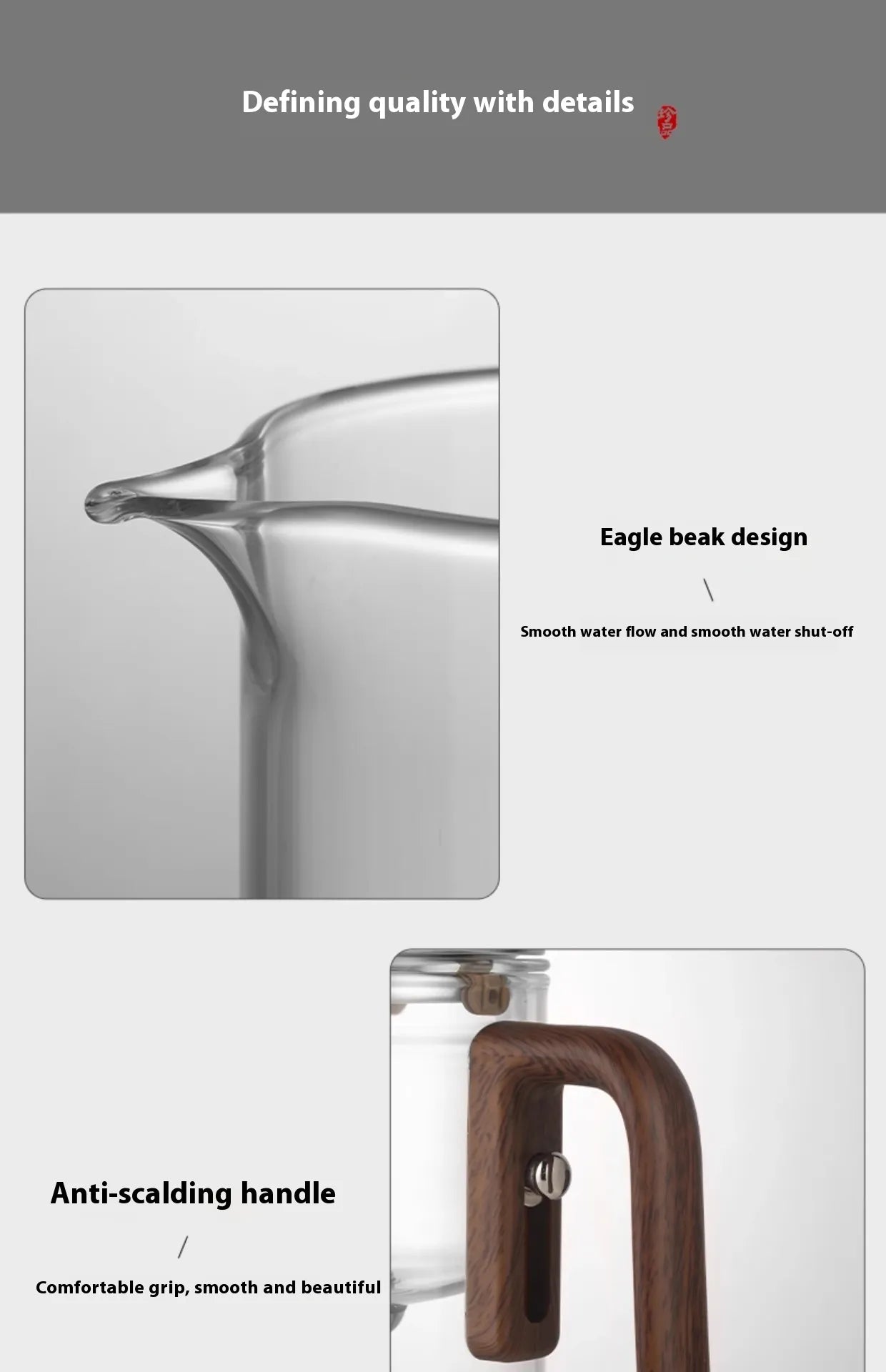 Magnetic Glass Teapot Set