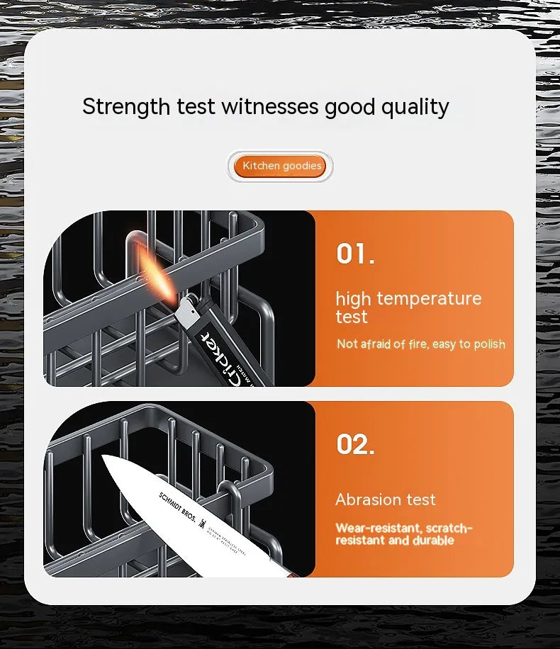 Under Sink Storage Organizer Rack