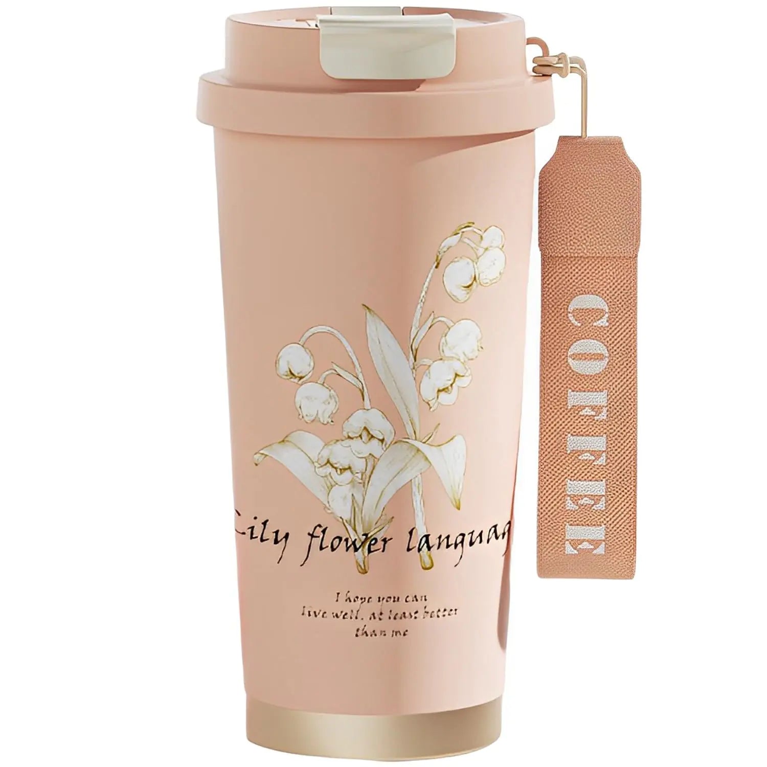 Simple Modern Travel Coffee Mug Tumbler with 360° Sealing | Ceramic-Lined Insulated Stainless Steel Cold Brew Iced Coffee Cup Thermos | Gifts for Women Men Her Him 17oz (Pink)