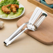 Stainless Steel BBQ Clip Tongs for Cooking and Grilling