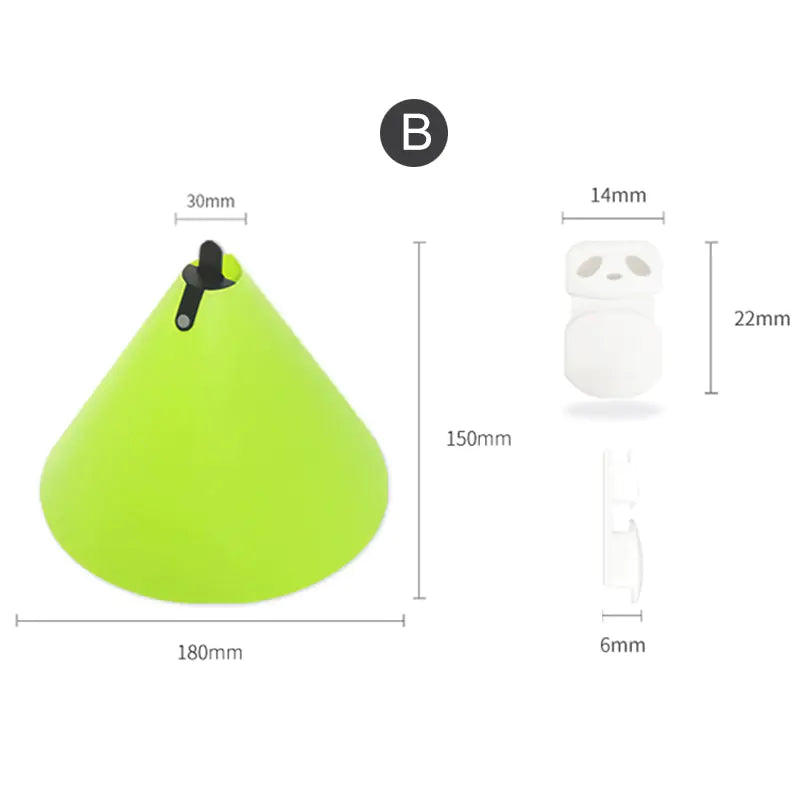 The complete kitchen tools set for oil splash protection, including various shields and guards.
