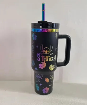 Stanley 40oz Stainless Steel Insulated Cup with Lid & Straw