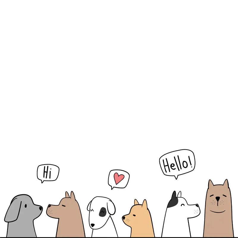 Cute Puppies Wall Stickers for Kids' Room Decoration