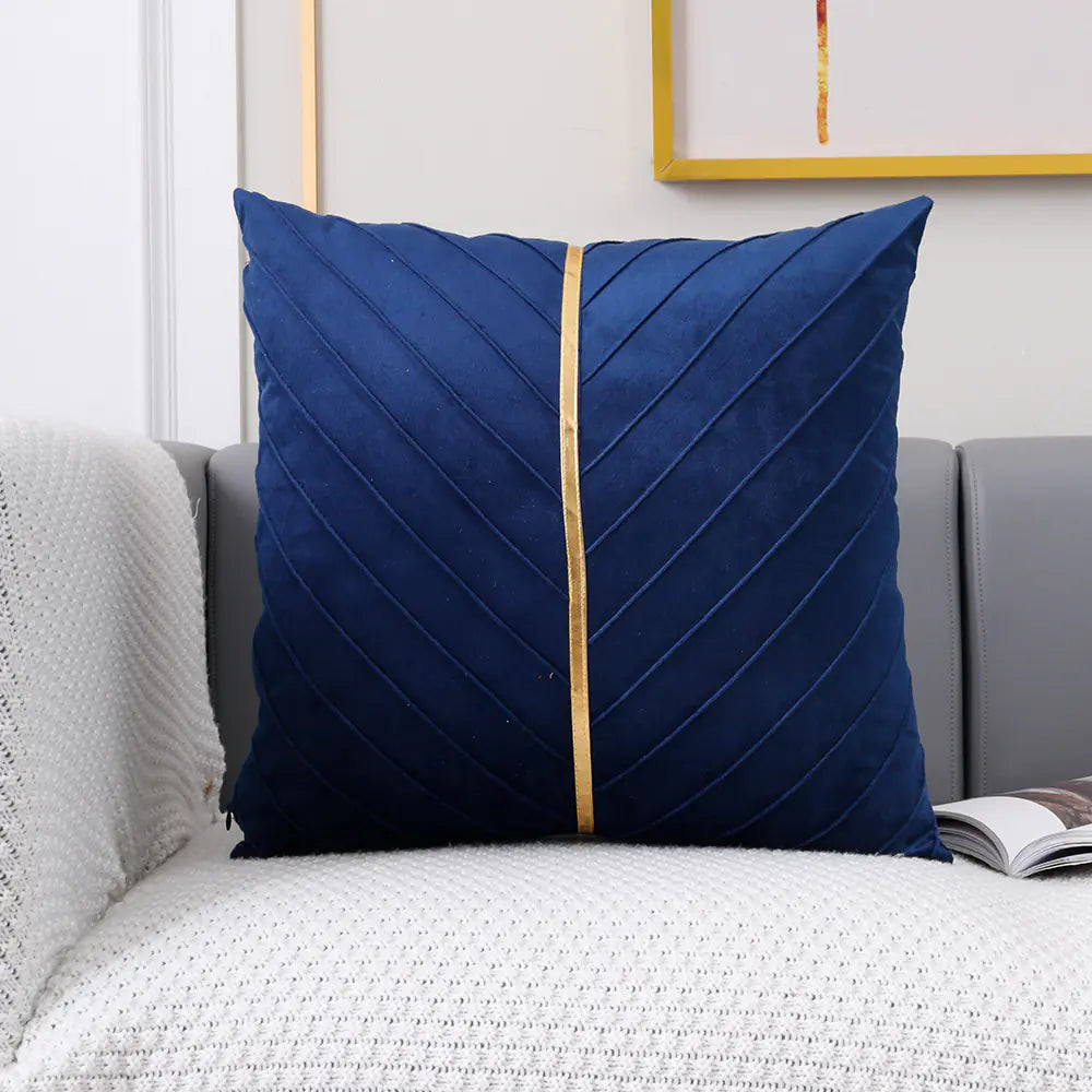 Velvet Throw Pillow Covers Set