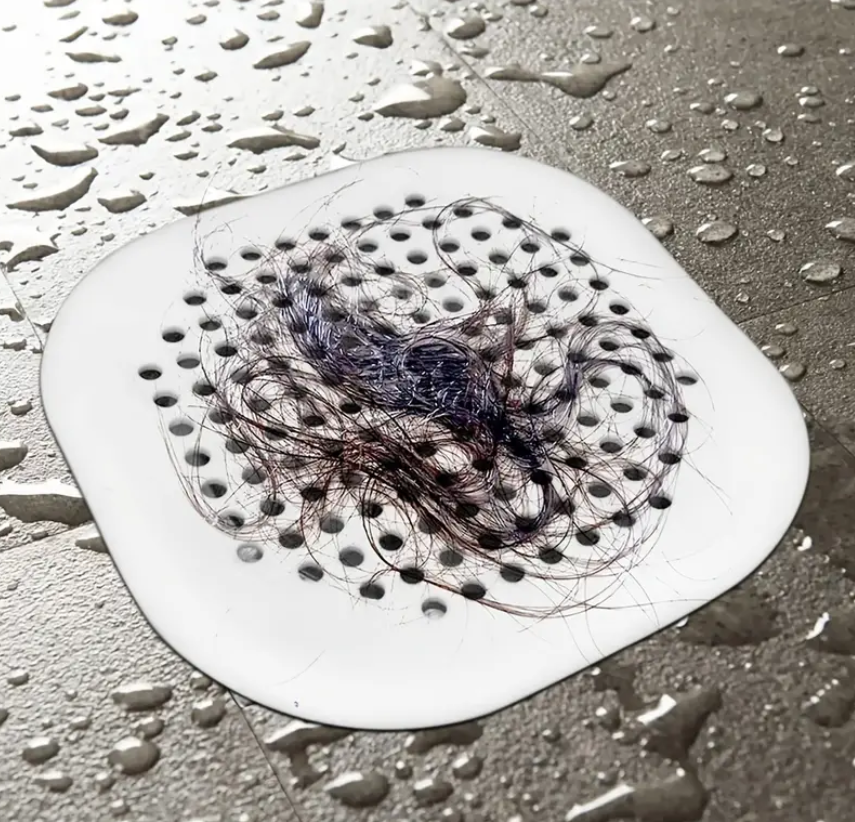 Silicone Shower Drain Hair Catcher