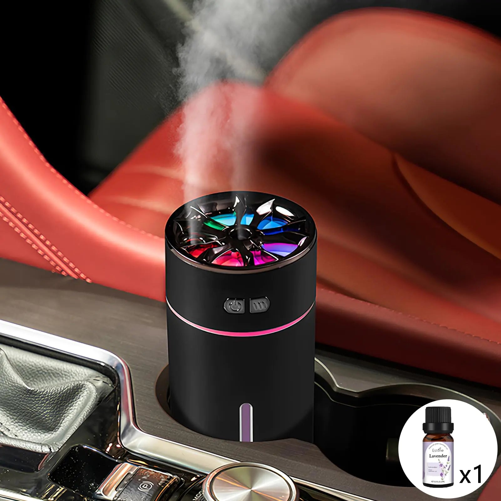 Holwim Waterless Car Diffuser for Essential Oils 300ml