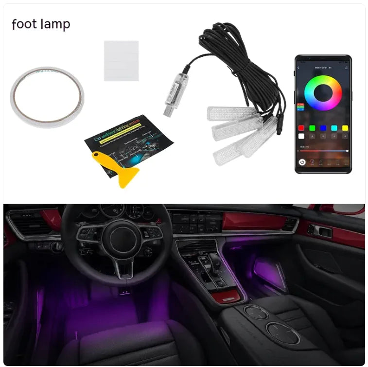 Car Ambient LED Light Strip