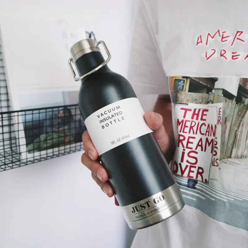 Nordic Vintage Insulated Stainless Steel Cup (Unisex)