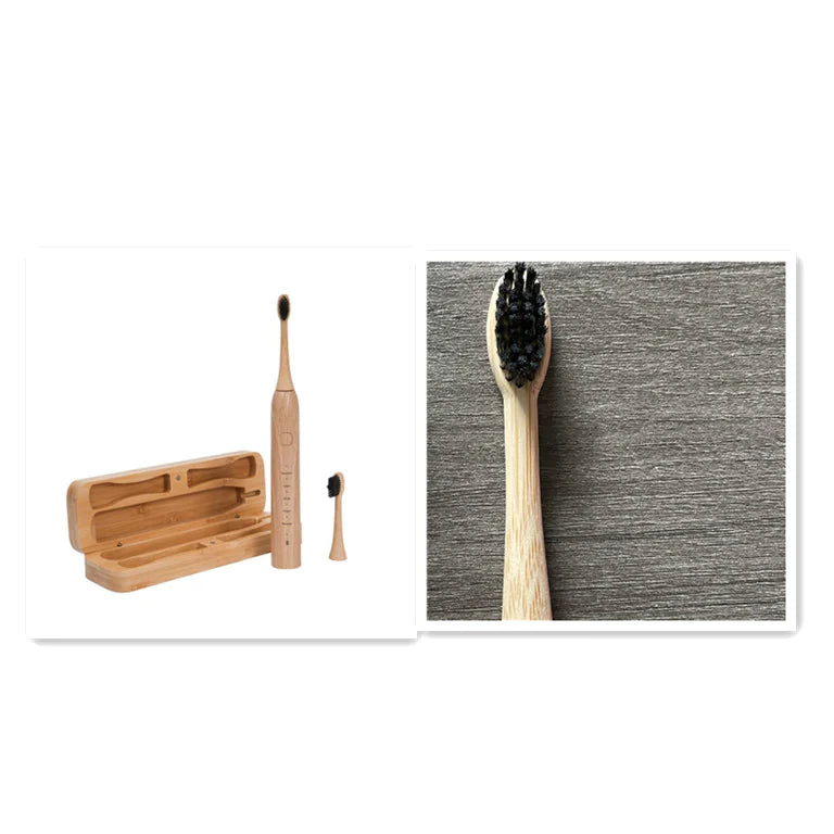 Eco-Friendly Bamboo Electric Toothbrush