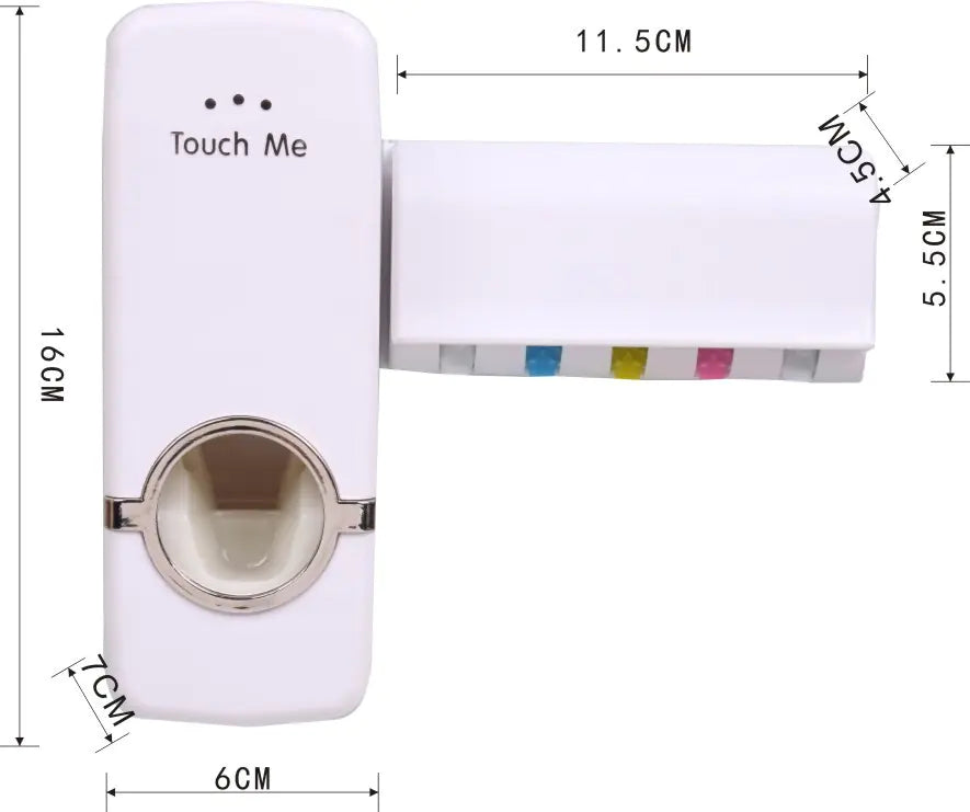 Wall-Mounted Toothpaste Dispenser Kit