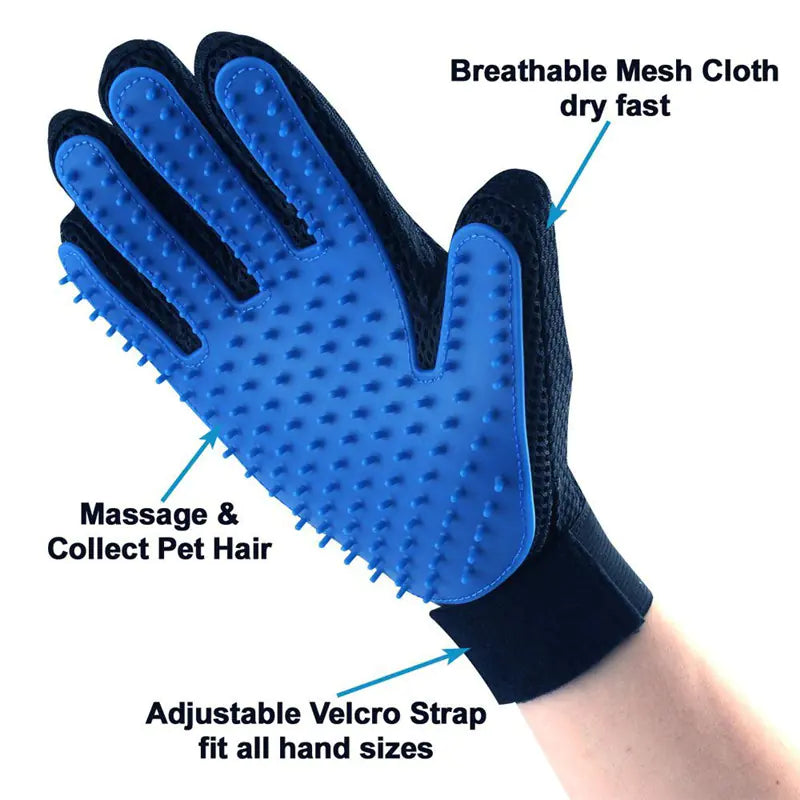 Pet Fur Grooming Glove